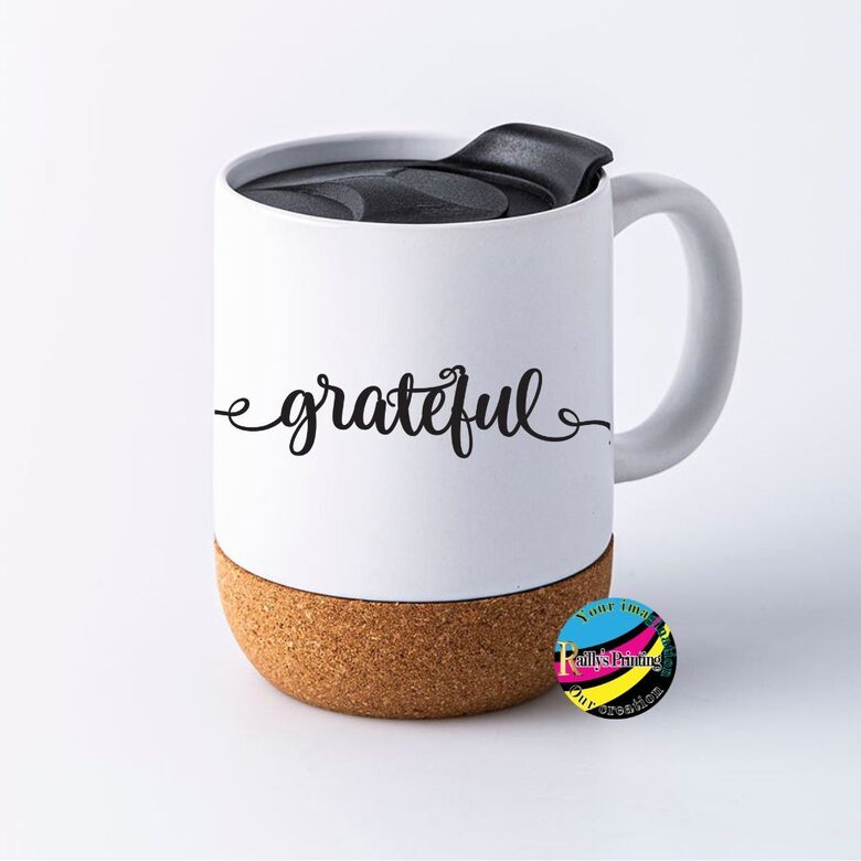 Cork bottom mug 14oz